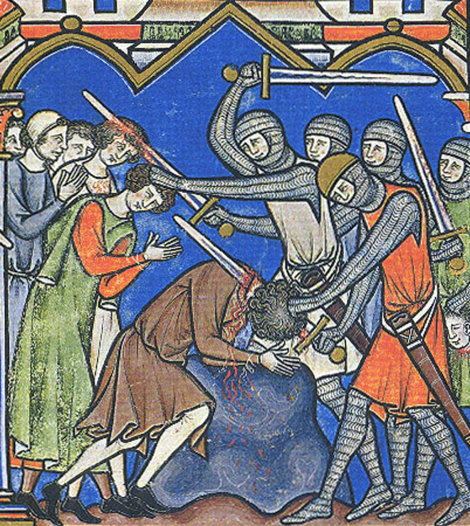 Medieval people didn't mind getting killed.