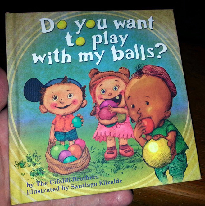 Weird kid's book.