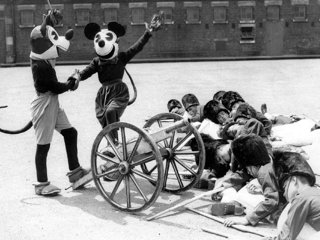 The original Mickey Mouse was creepy as hell.