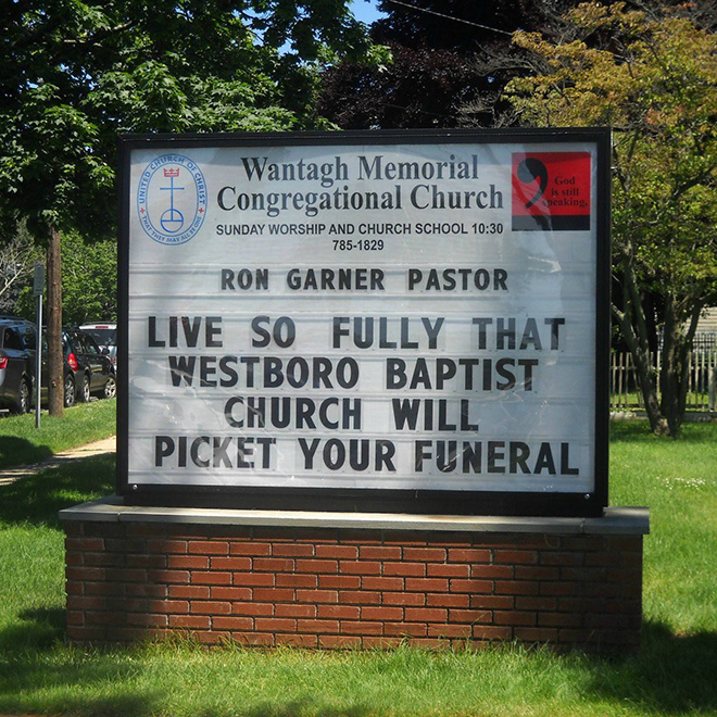 Funny church sign.