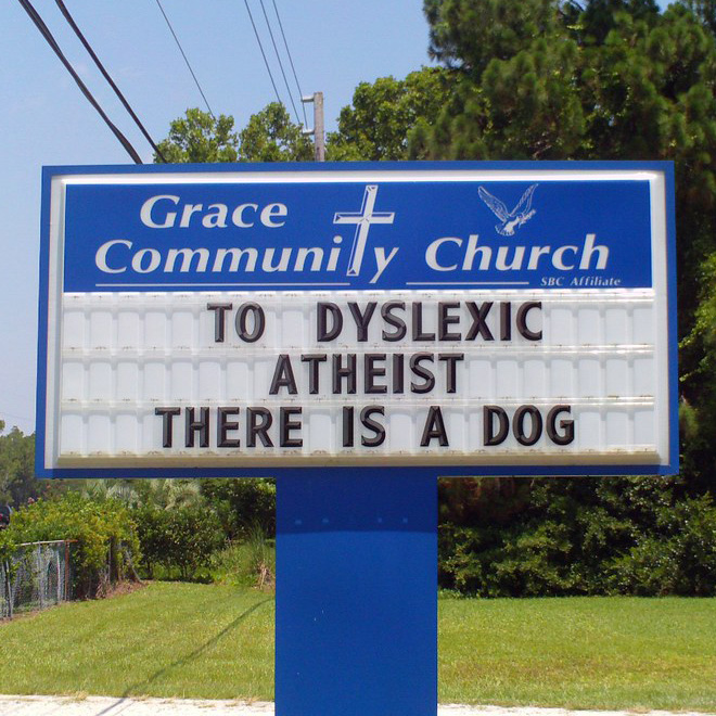 Funny church sign.