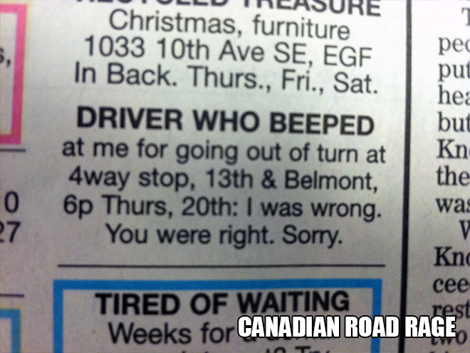 Only in Canada.