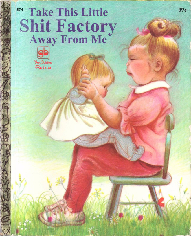 Kid's book parody.