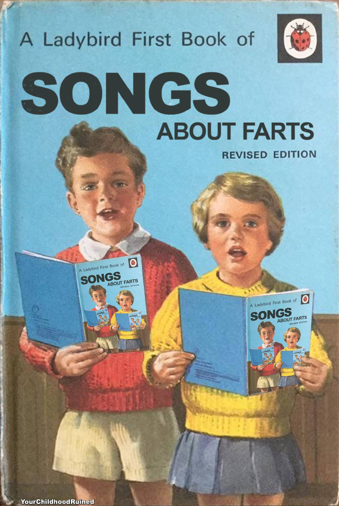 Kid's book parody.