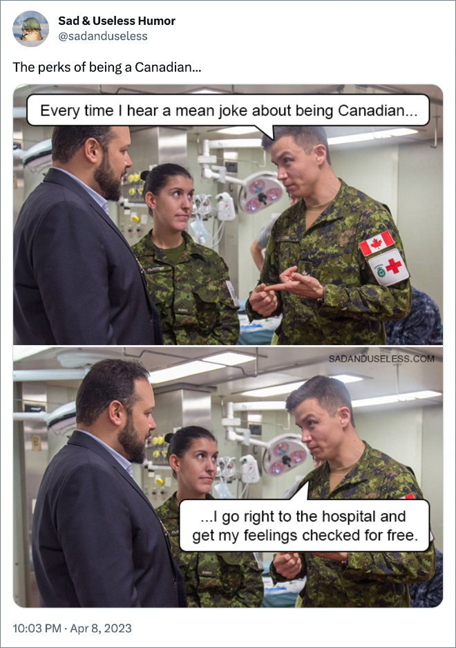 Canadian memes are the best memes.