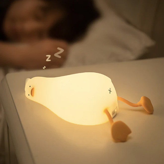 Existential crisis duck night lamp.