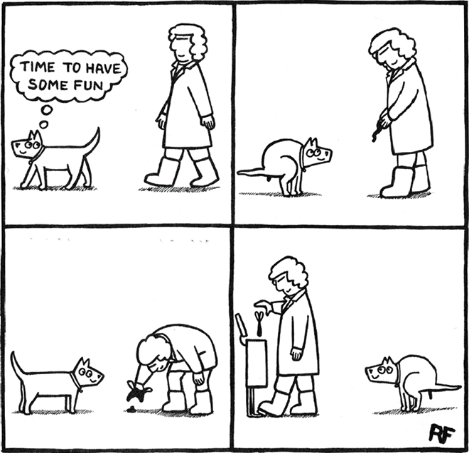The secret life of dogs.