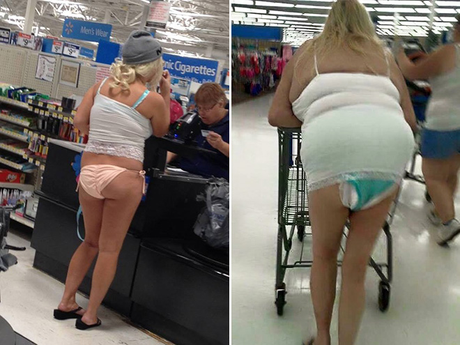 People of Walmart (Walmartians) are special kind of crazy.