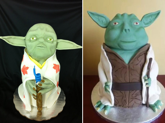 Some Yoda cakes should have never been made...