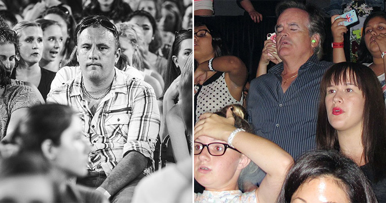Suffering Dads Who Took Their Daughters To a Concert