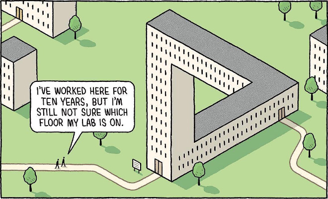Funny cartoon by Tom Gauld.