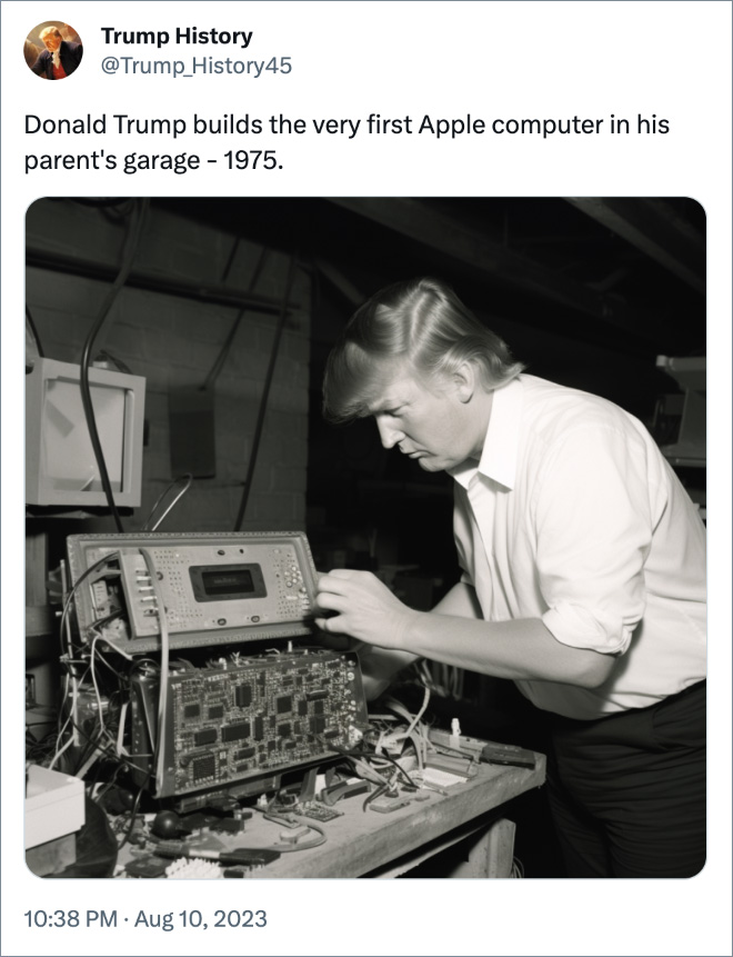 Little-known fact about Donald Trump.