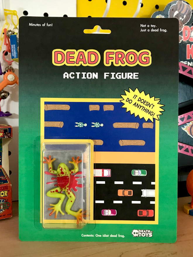 Action figure created by "Death By Toys".