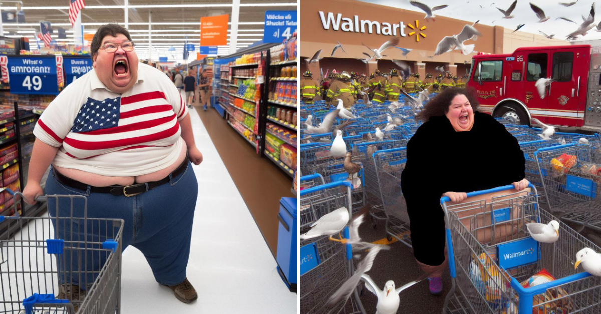 People of Walmart as Seen by Artificial Intelligence – The Funniest Blog