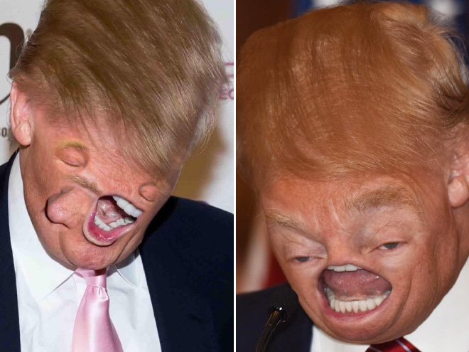 Trump photo collage by Phillip Kremer.