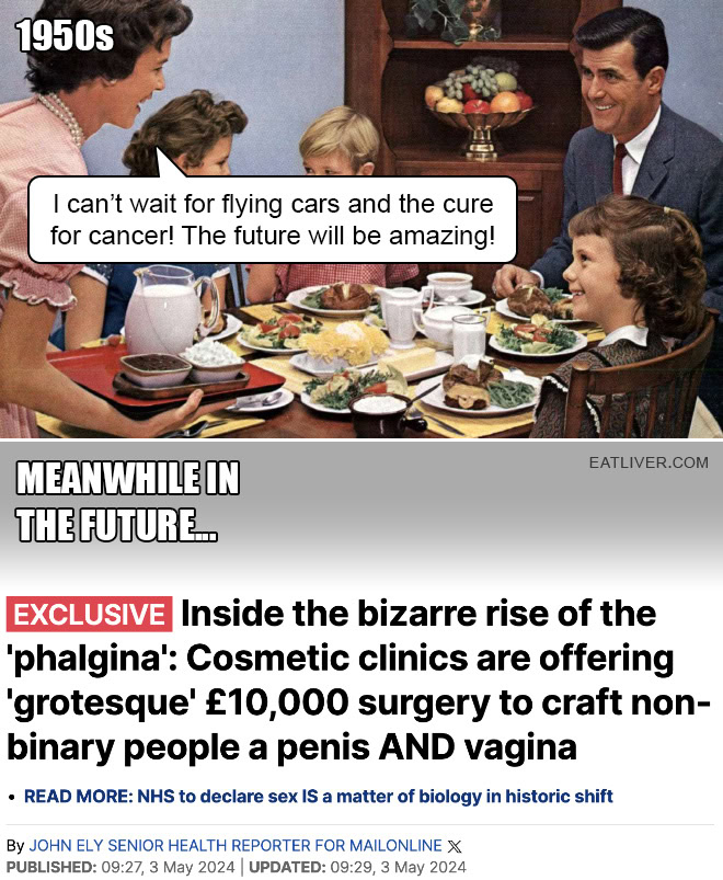 I can't wait for flying cars and the cure for cancer! The future will be amazing!