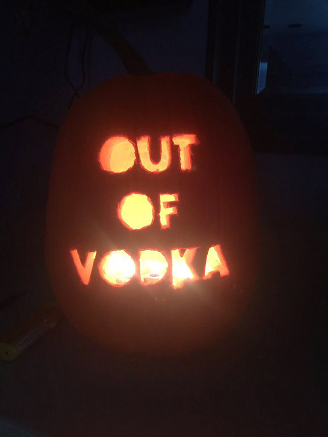 The scariest Halloween pumpkin ever.