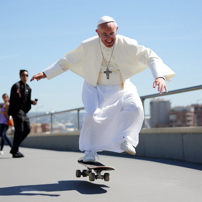 What The Pope Does In His Free Time, According To AI