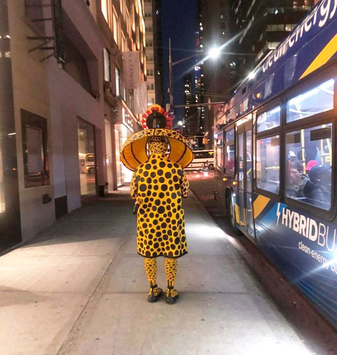 Crazy fashion spotted on the streets of New York.