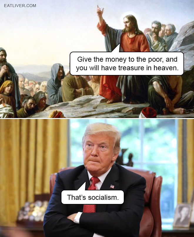 That's socialism! Ewww!